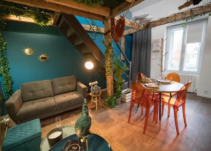JUNGLE ROOM évadez vous cosy luxe gare autoroute